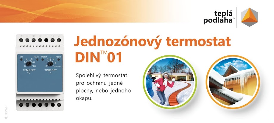 Jednozónový termostat DIN™01